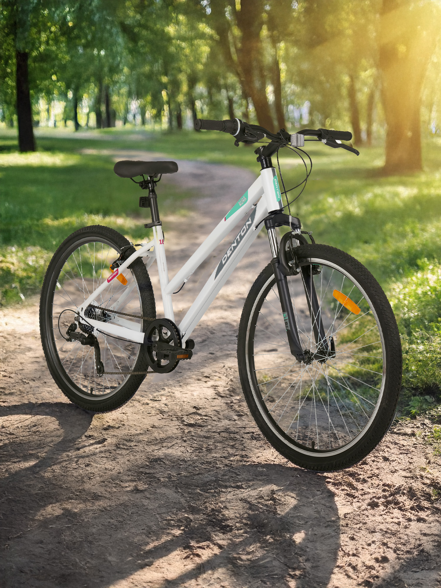 Велосипед горный женский Denton Aura 1.0 26" Белый