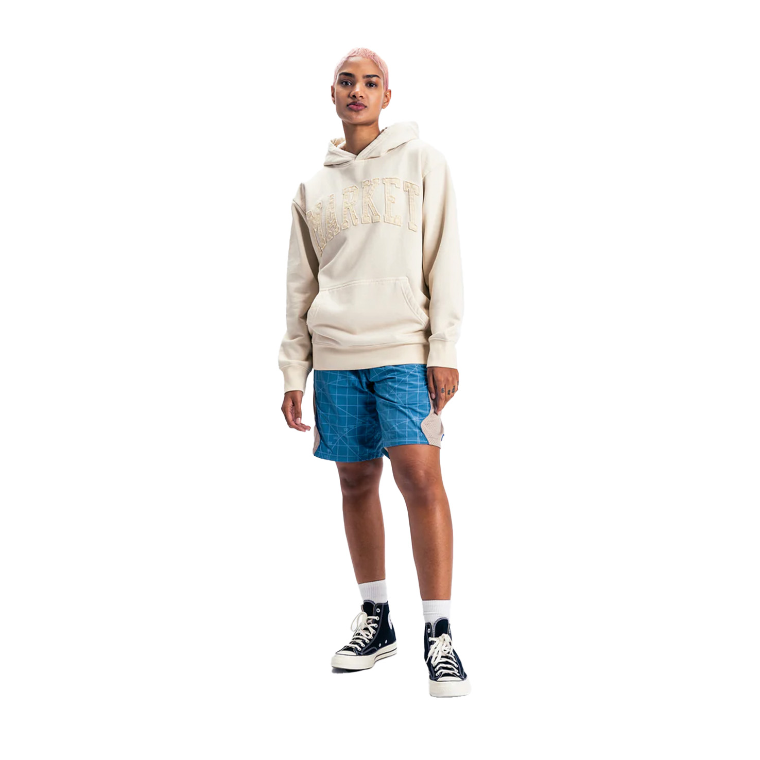 Vintage Wash Arc Hoodie