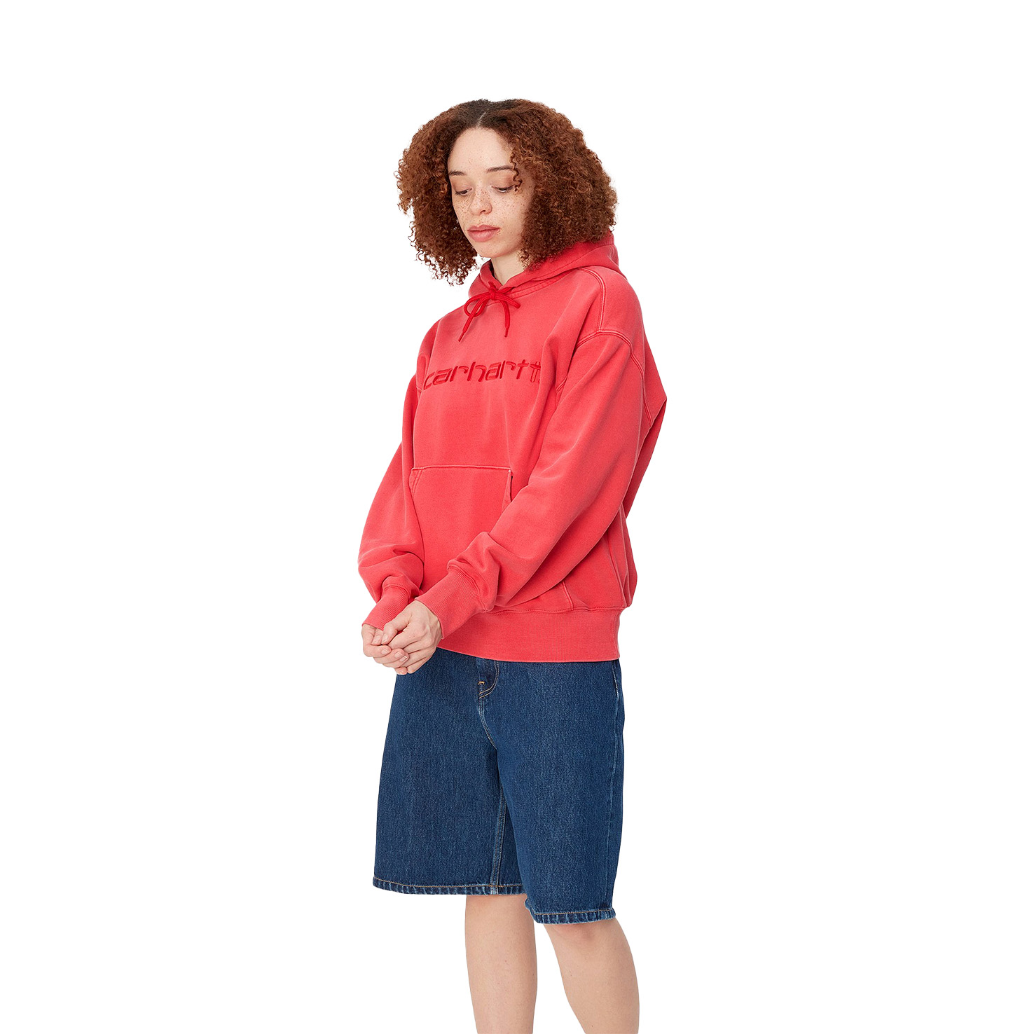 W' Hooded Duster Sweatshirt
